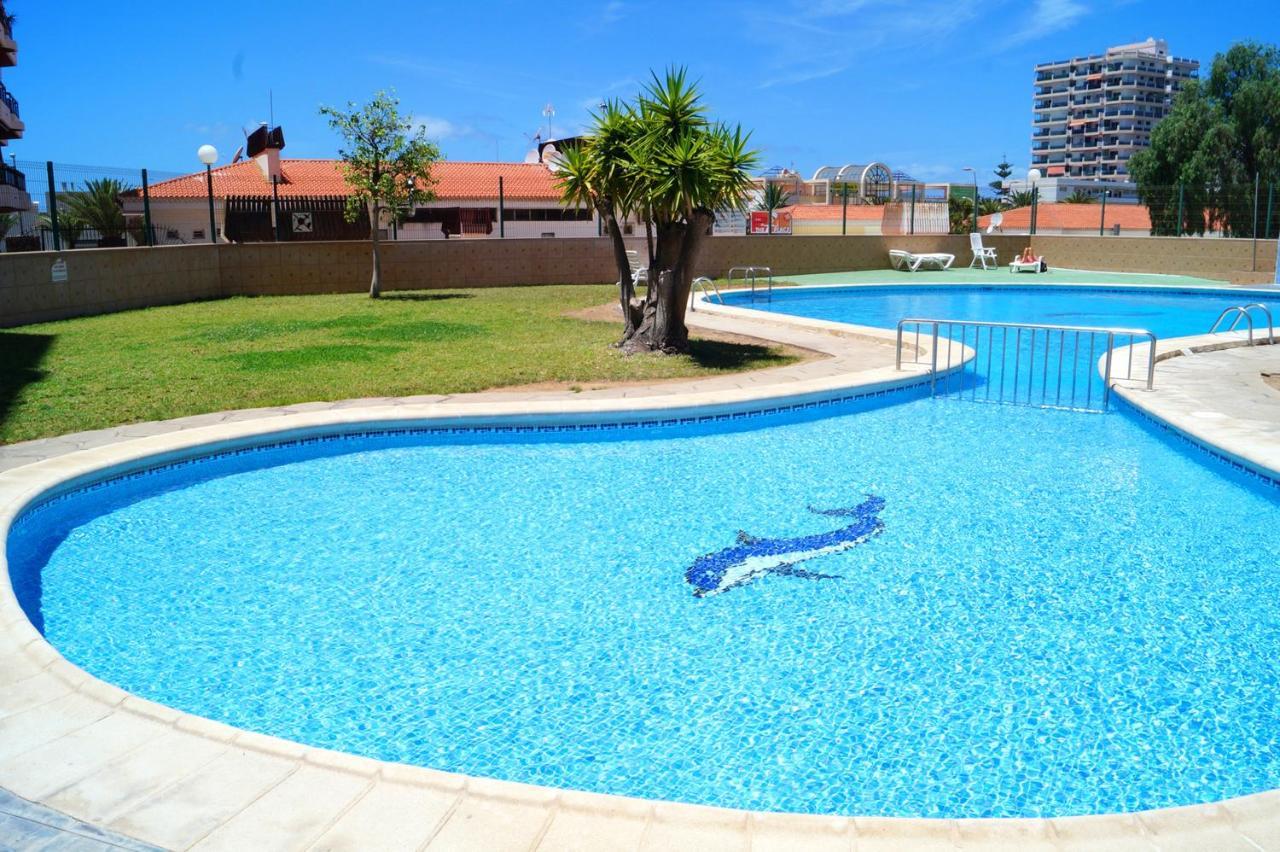 Seaview Apartment In Santa Cruz De Tenerife With Pool Los Cristianos  Exterior foto